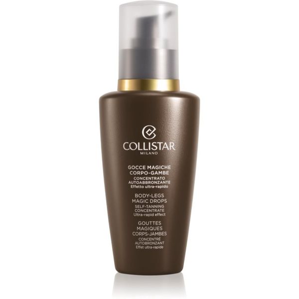 Collistar Collistar Magic Drops Body-Legs Self-Tanning Concentrate автобронзантна емулсия за тяло и крака 125 мл.