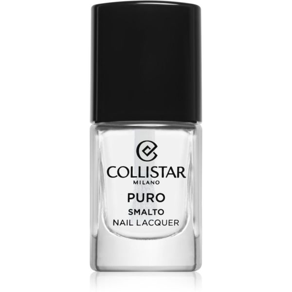 Collistar Collistar Puro Long-Lasting Nail Lacquer дълготраен лак за нокти цвят 301 Cristallo Puro 10 мл.