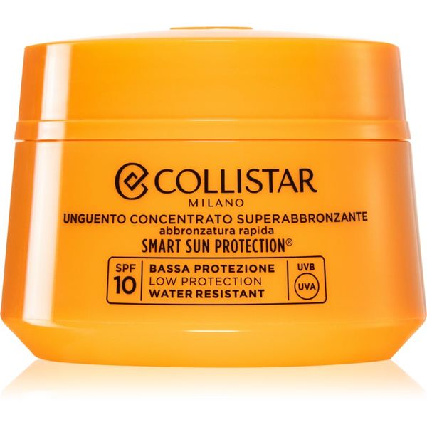 Collistar Collistar Smart Sun Protection Supertanning Concentrate Unguent SPF 10 концентриран мехлем за загар SPF 10 150 мл.