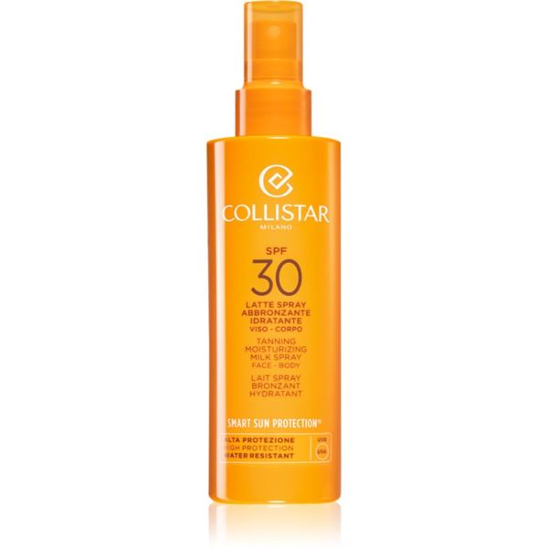 Collistar Collistar Smart Sun Protection Tanning Moisturizing Milk Spray SPF 30 слънцезащитен лосион в спрей SPF 30 200 мл.