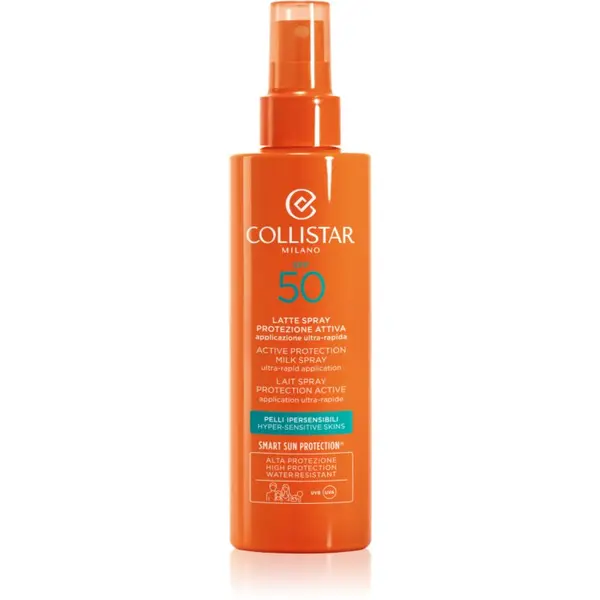 Collistar Collistar Sun Active Protection Milk Spray мляко за загар в спрей SPF 50 200 мл.