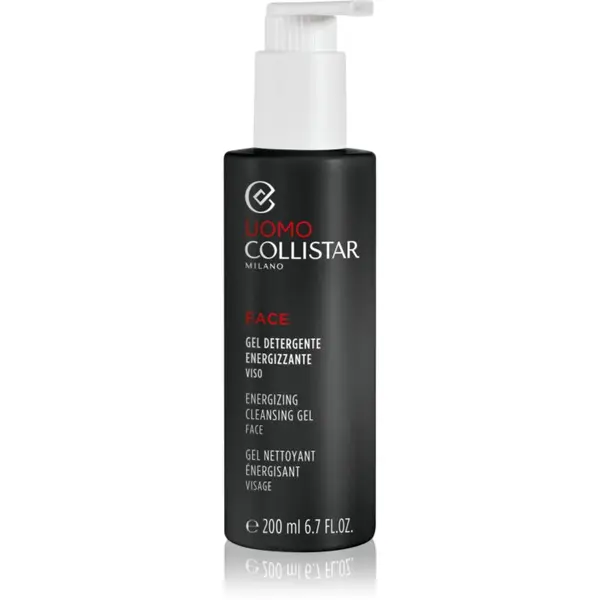 Collistar Collistar Uomo Energizing Cleansing Gel Face енергизиращ почистващ гел за лице 200 мл.