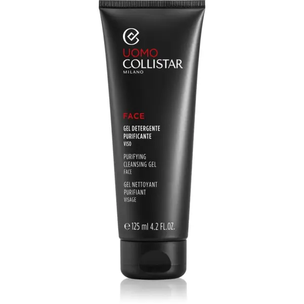 Collistar Collistar Uomo Purifying Cleansing Gel Face почистващ гел за лице 125 мл.