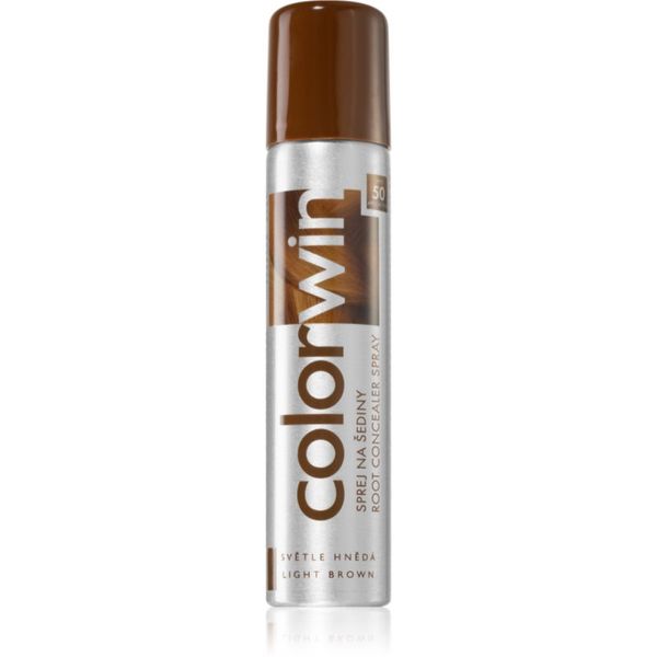 Colorwin Colorwin Hair спрей за мигновено прикриване на израснала коса цвят Light Brown 75 мл.