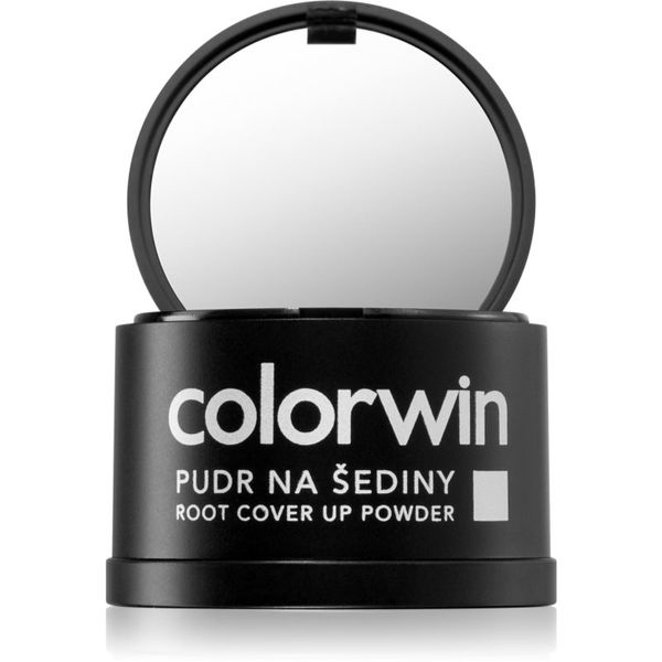 Colorwin Colorwin Powder пудра за коса за обем и скриване на бяла коса цвят Black 3,2 гр.