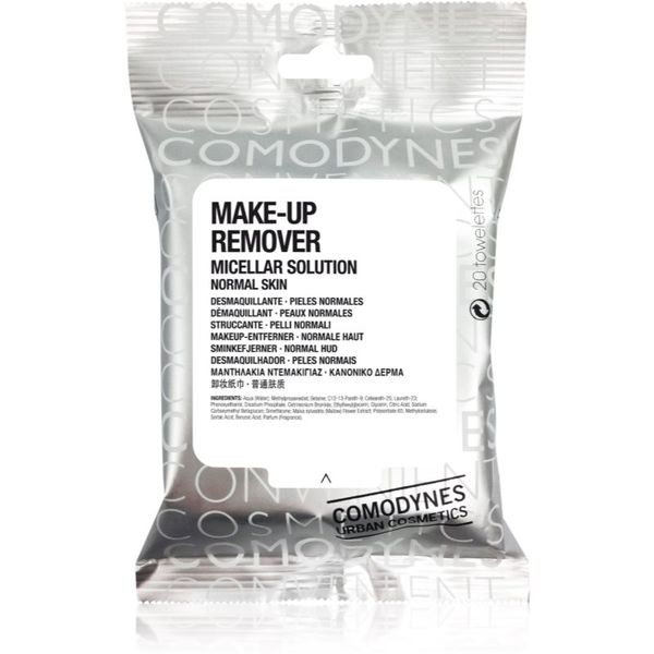 Comodynes Comodynes Make-up Remover Micellar Solution кърпички за почистване на грим за нормална кожа 20 бр.