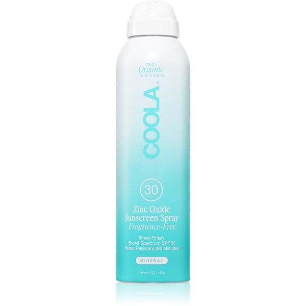 Coola Coola Fragrance Free слънцезащитен спрей SPF 30 142 мл.