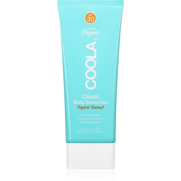 Coola Coola Tropical Coconut слънцезащитен крем за тяло SPF 30 148 мл.