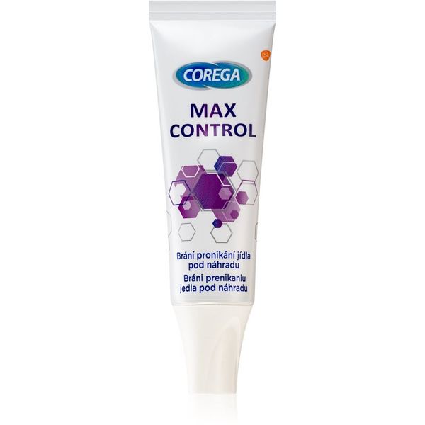 Corega Corega Max Control лепило крем за зъбни протези с екстра силна фиксация 40 гр.