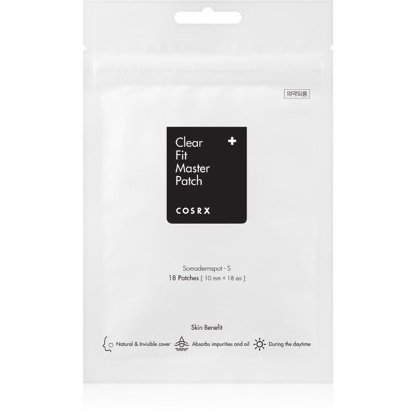 Cosrx Cosrx Clear Fit Master Patch почистваща лепенка за проблемна кожа 18 бр.