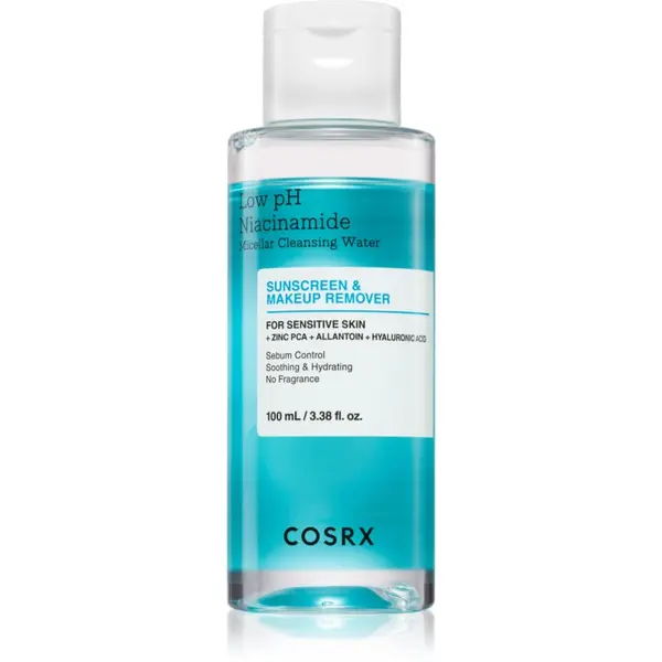 Cosrx Cosrx Low pH Niacinamide Micellar Cleansing Water почистваща мицеларна вода за чувствителна кожа на лицето 100 мл.