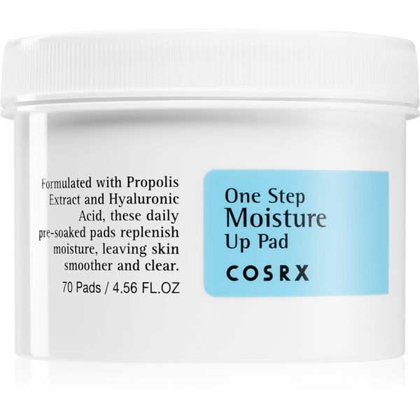 Cosrx Cosrx One Step Moisture ексфолиращи тампони за лице с хидратиращ ефект 70 бр.