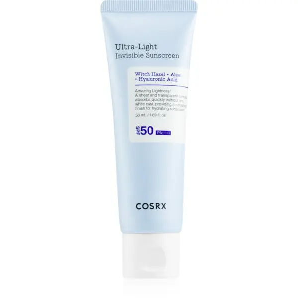 Cosrx Cosrx Ultra-Light Invisible Sunscreen ултра лек слънцезащитен крем за лице и тяло SPF 50+ 50 мл.