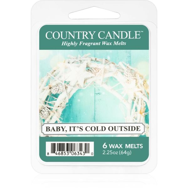 Country Candle Country Candle Baby It's Cold Outside восък за арома-лампа 64 гр.