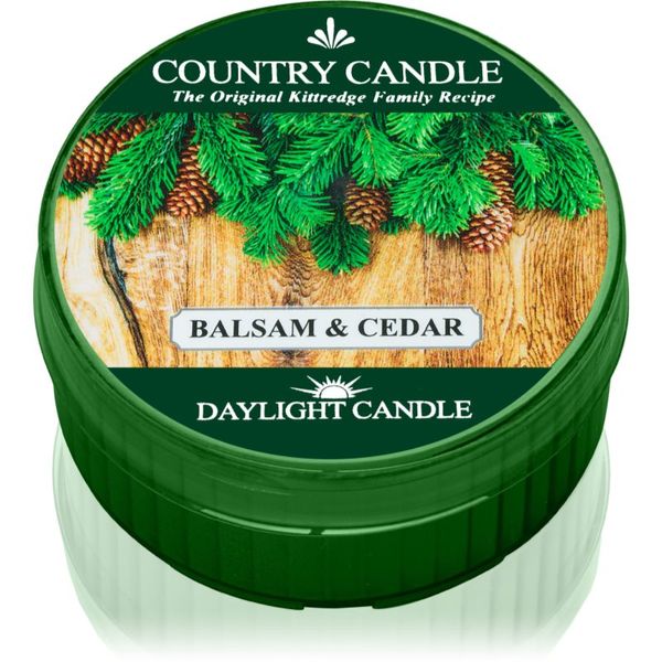 Country Candle Country Candle Balsam & Cedar чаена свещ 42 гр.
