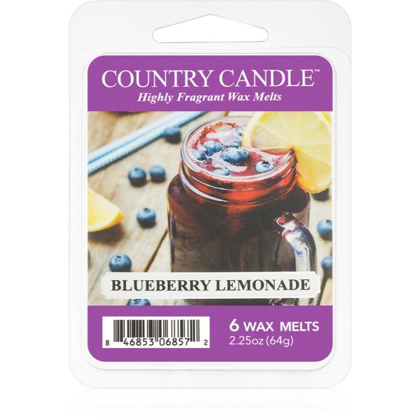 Country Candle Country Candle Blueberry Lemonade восък за арома-лампа 64 гр.