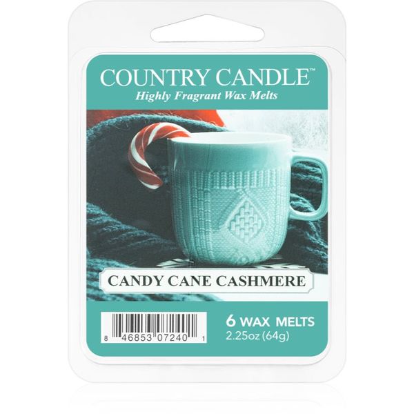 Country Candle Country Candle Candy Cane Cashmere восък за арома-лампа 64 гр.