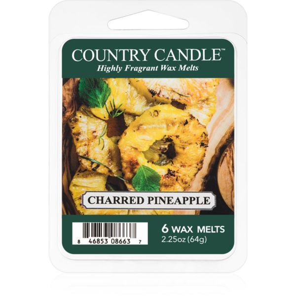 Country Candle Country Candle Charred Pineapple восък за арома-лампа 64 гр.