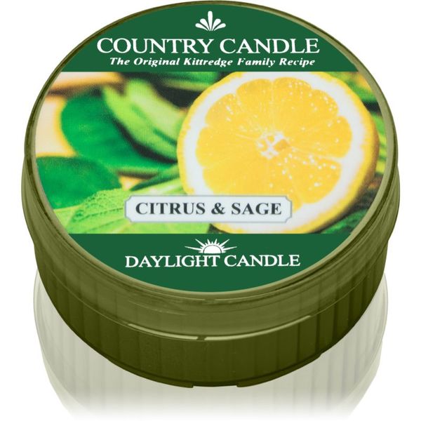 Country Candle Country Candle Citrus & Sage чаена свещ 42 гр.