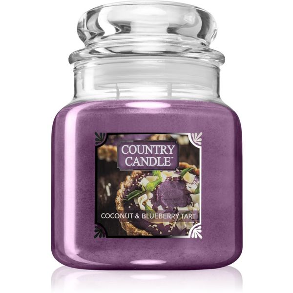 Country Candle Country Candle Coconut & Blueberry Tart ароматна свещ 453 гр.