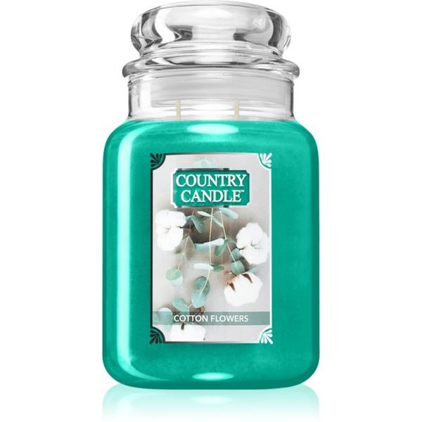 Country Candle Country Candle Cotton Flowers ароматна свещ 737 гр.