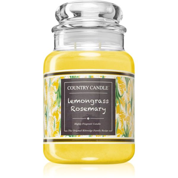 Country Candle Country Candle Farmstand Lemongrass & Rosemary ароматна свещ 680 гр.