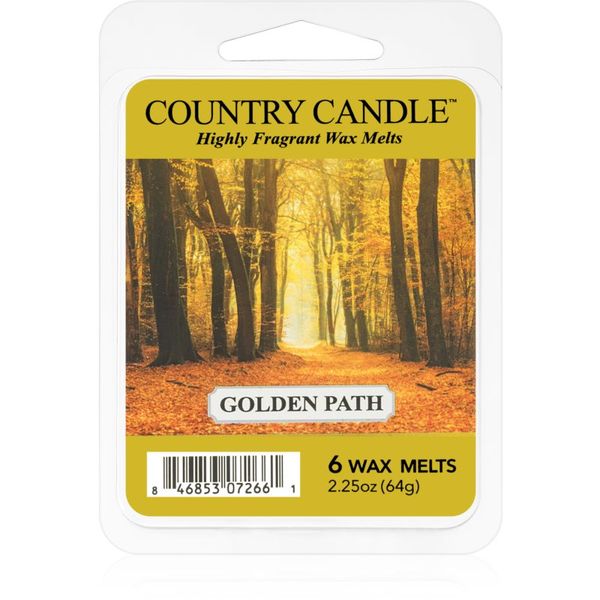 Country Candle Country Candle Golden Path восък за арома-лампа 64 гр.