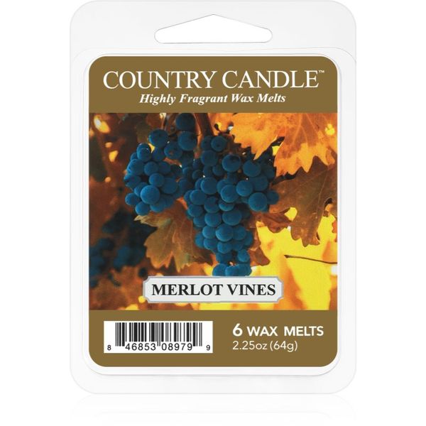 Country Candle Country Candle Merlot Vines ароматна свещ 64 гр.