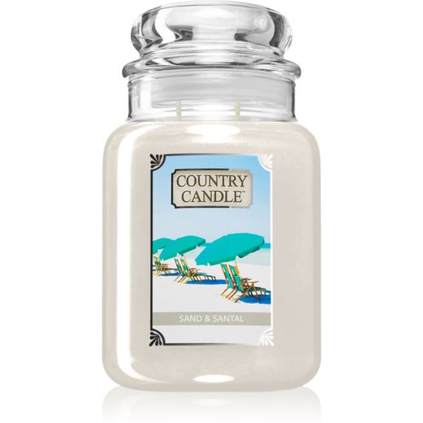 Country Candle Country Candle Sand & Santal ароматна свещ 737 гр.