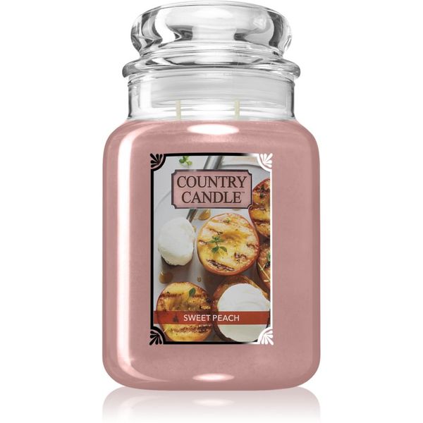 Country Candle Country Candle Sweet Peach ароматна свещ 680 гр.