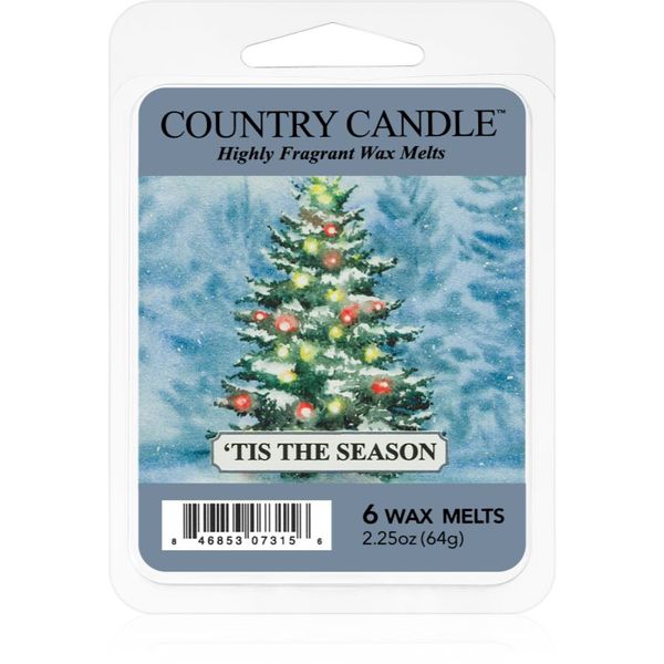 Country Candle Country Candle 'Tis The Season восък за арома-лампа 64 гр.