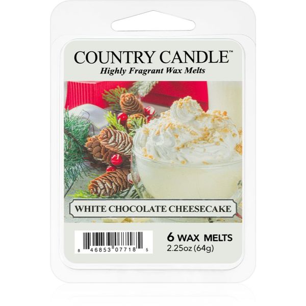 Country Candle Country Candle White Chocolate Cheesecake восък за арома-лампа 64 гр.