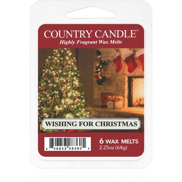 Country Candle Country Candle Wishing For Christmas восък за арома-лампа 64 гр.