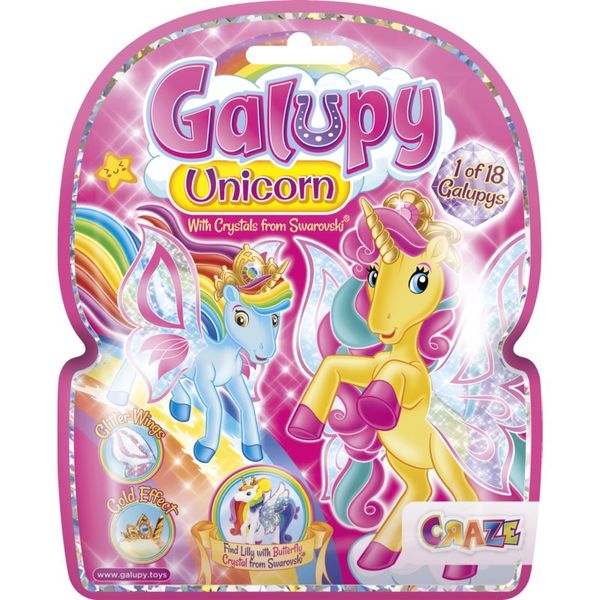Craze Craze Galupy Unicorn играчка 1 бр.