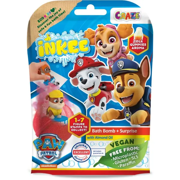 Craze Craze INKEE Paw Patrol бомбичка за вана с изненада 3y+ 1 бр.