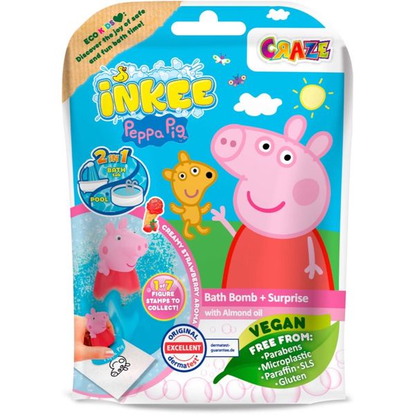 Craze Craze INKEE Peppa Pig бомбичка за вана 1 бр.