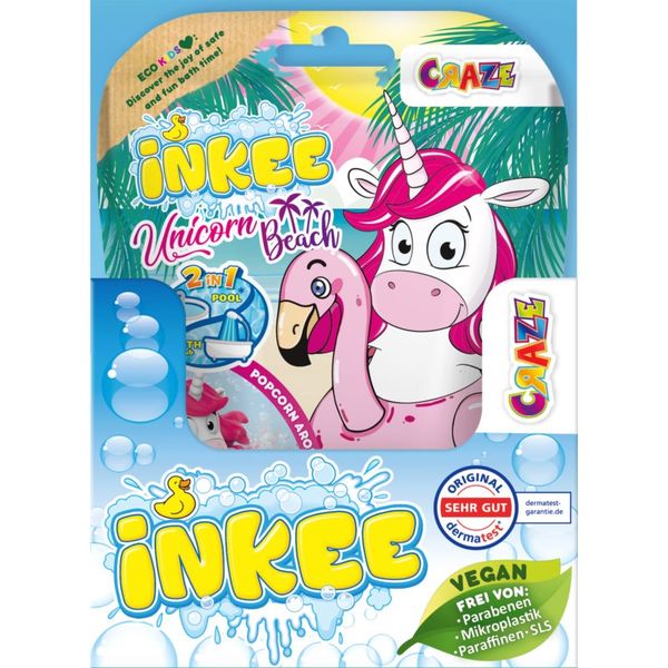 Craze Craze INKEE Unicorn Beach бомбичка за вана за деца  1 бр.