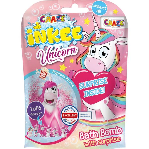 Craze Craze INKEE Unicorn бомбичка за вана за деца  1 бр.