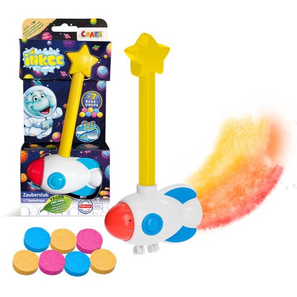 Craze Craze INKEE Wand Rocket играчка за вана 1 бр.