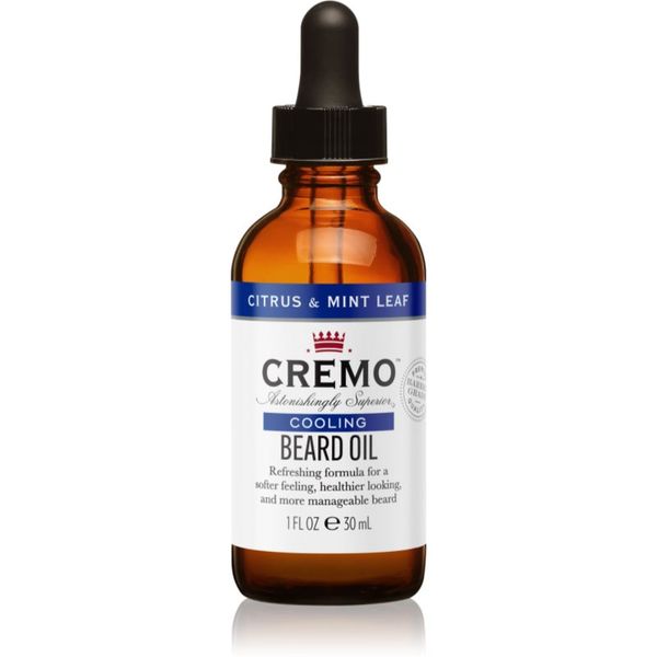 Cremo Cremo Cooling Beard Oil Citrus & Mint Leaf олио за брада 30 мл.