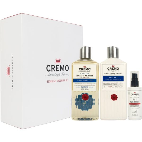 Cremo Cremo Essential Grooming Set подаръчен комплект (за коса и тяло) за мъже