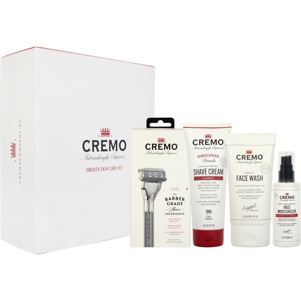 Cremo Cremo Smooth Skincare Kit подаръчен комплект (за лице) за мъже