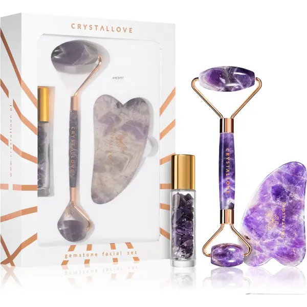 Crystallove Crystallove Amethyst Beauty Set комплект за грижа за лице