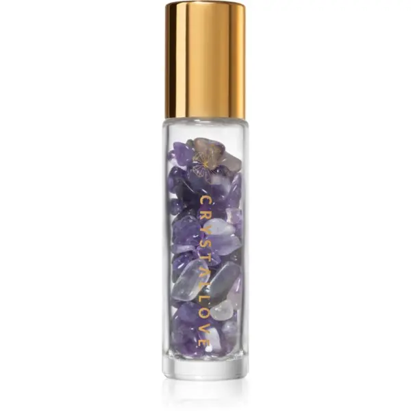 Crystallove Crystallove Amethyst Oil Bottle Рол-он с кристали пълнещ 10 мл.