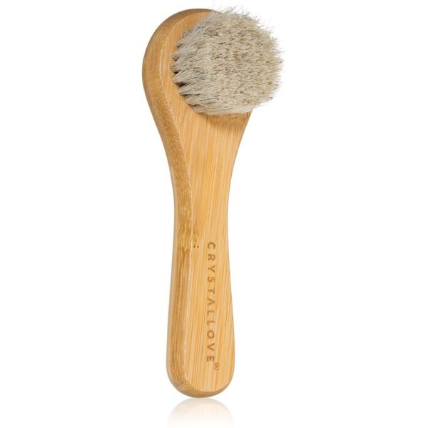 Crystallove Crystallove Bamboo Face Brush четка за почистване на кожата 1 бр.