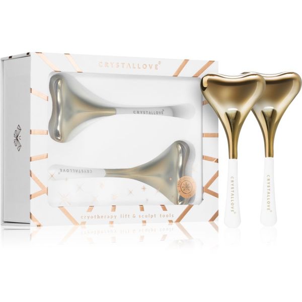 Crystallove Crystallove Cryo Cryotherapy Lift & Sculpt Tools масажно приспособление за лице 2 бр.