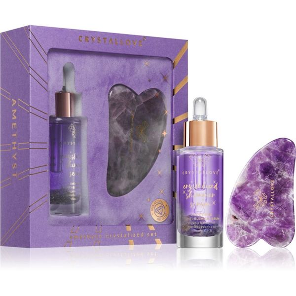 Crystallove Crystallove Crystalized Amethyst Set комплект за грижа за лице