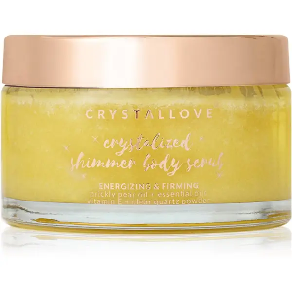 Crystallove Crystallove Crystalized Shimmer Body Scrub пилинг за тяло с блестящи частици 200 гр.