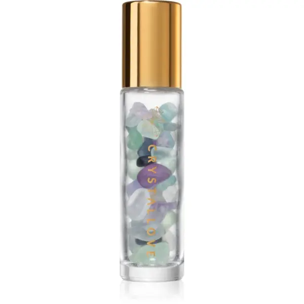 Crystallove Crystallove Fluorite Rainbow Oil Bottle Рол-он с кристали пълнещ 10 мл.