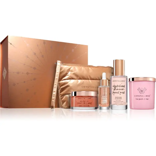 Crystallove Crystallove The Pink Glow Ritual подаръчен комплект
